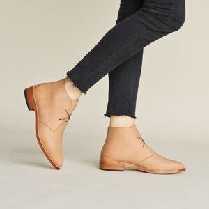 Nisolo Chestnut Brown Leather Lace-Up Ankle Boots Nisolo | Shoes | Nisolo Chestnut Leather Ankle Booties  main image 4